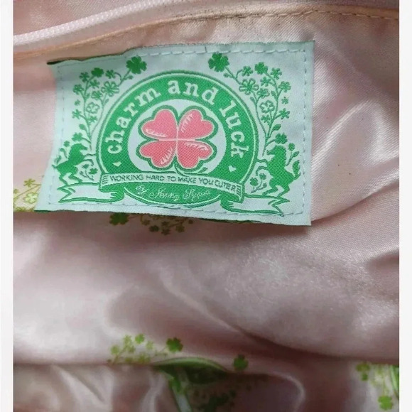 Charm And Luck Pink  Snakeskin Shoulder Bag Purse - Picture 6 of 8